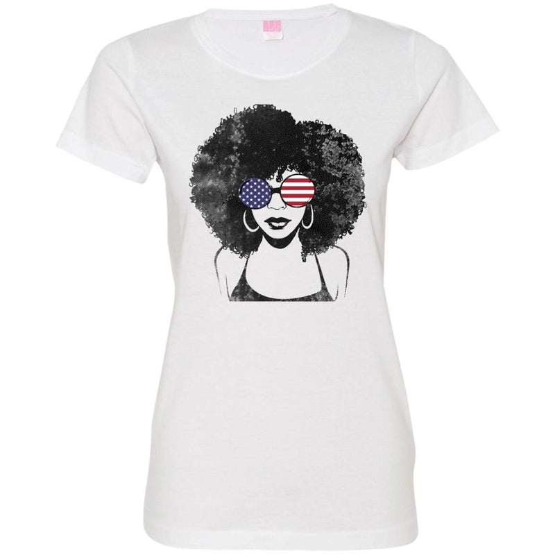 Black Women T-shirt For Melanin Queens CustomCat