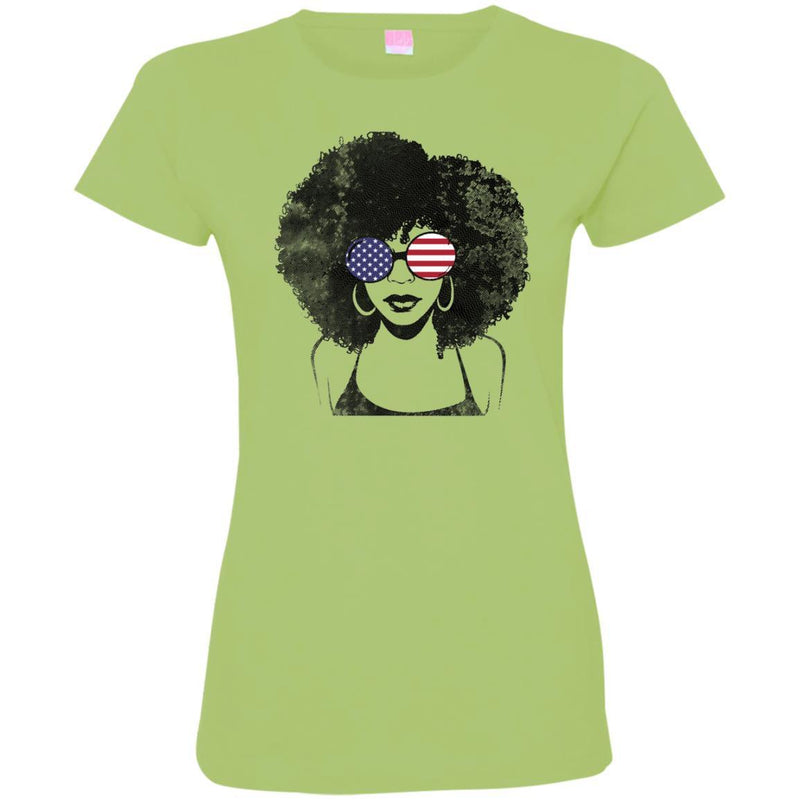 Black Women T-shirt For Melanin Queens CustomCat