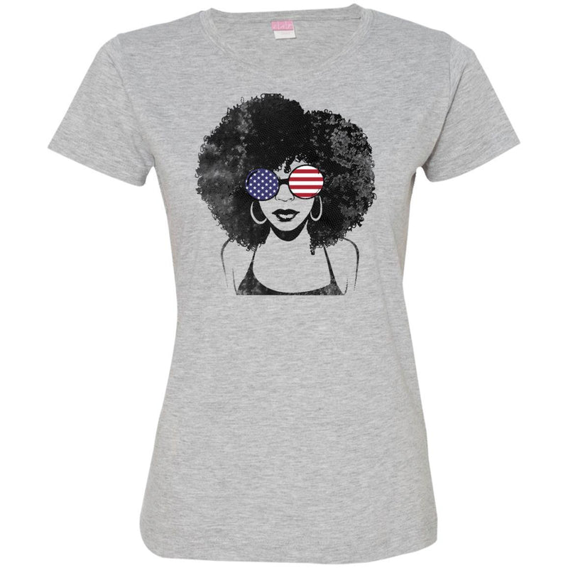 Black Women T-shirt For Melanin Queens CustomCat