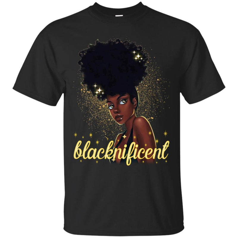 Blacknificent T-shirt for Melanin Queens CustomCat