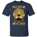 Blonde And Boujee Funny T-shirt CustomCat