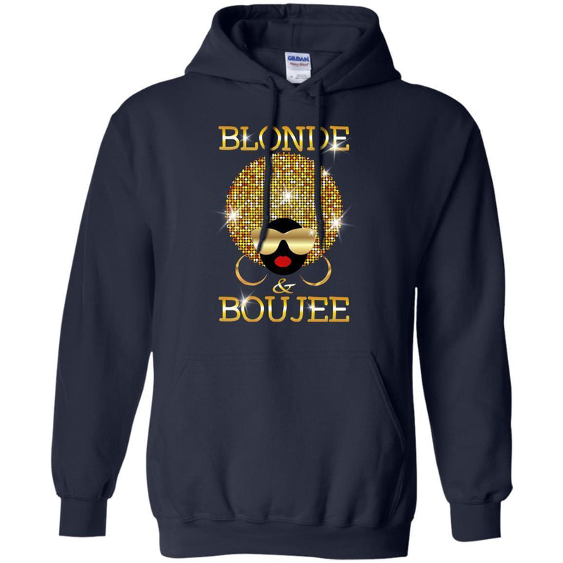 Blonde And Boujee Funny T-shirt CustomCat