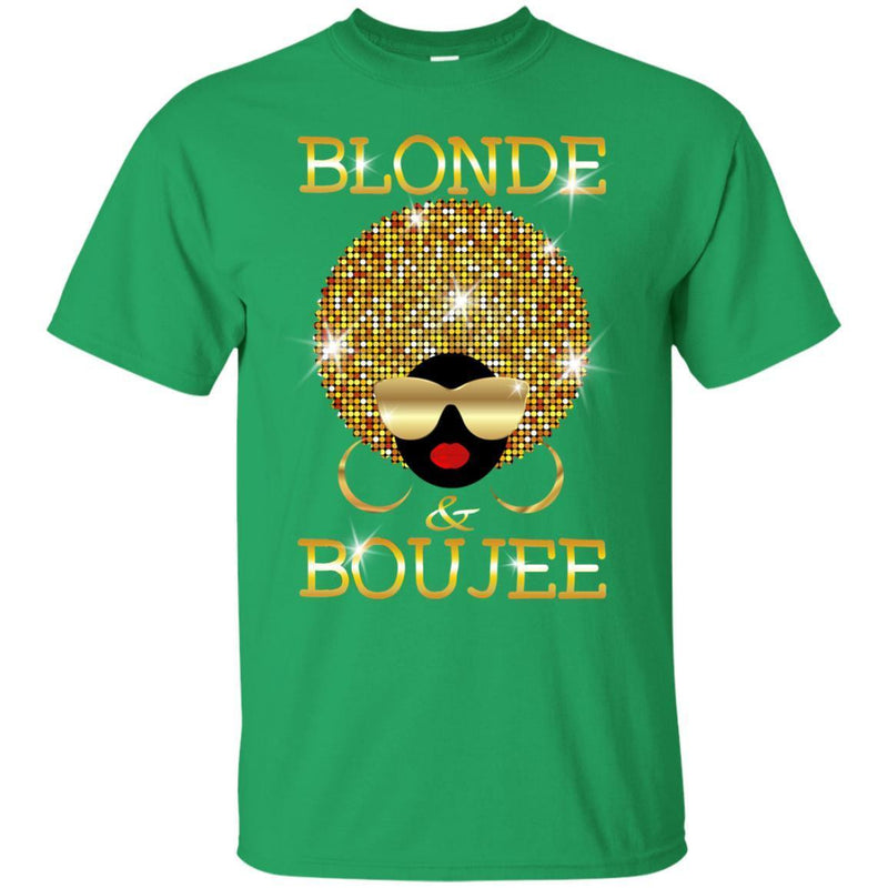 Blonde Boujee T-shirts CustomCat