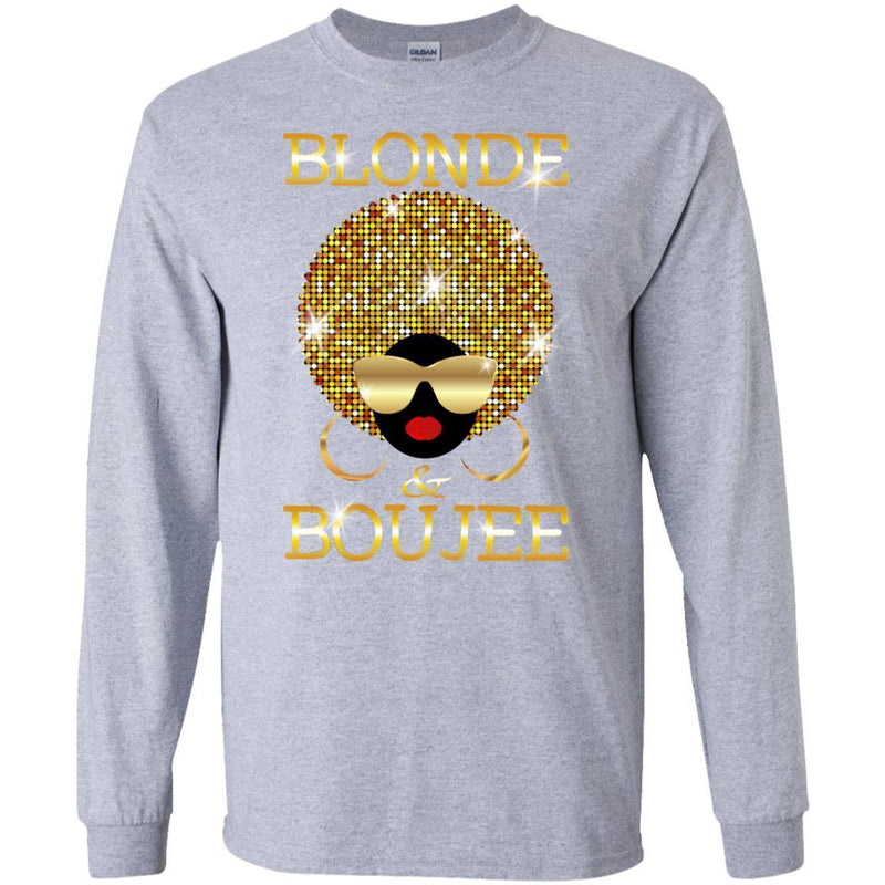 Blonde Boujee T-shirts CustomCat