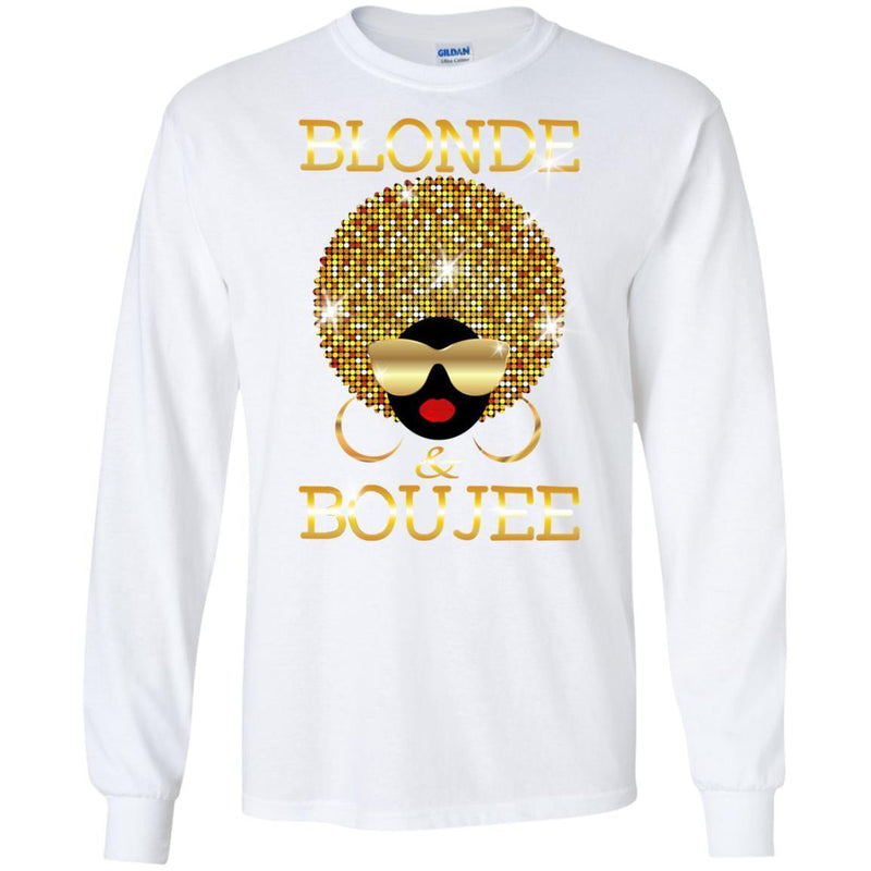 Blonde Boujee T-shirts CustomCat