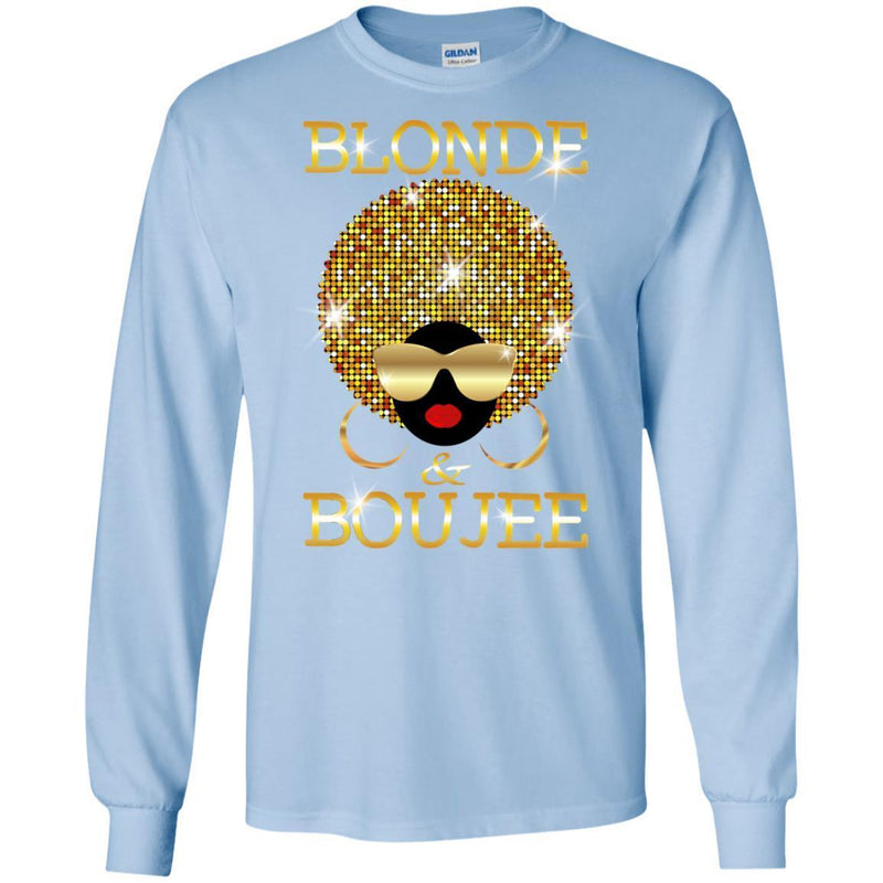 Blonde Boujee T-shirts CustomCat