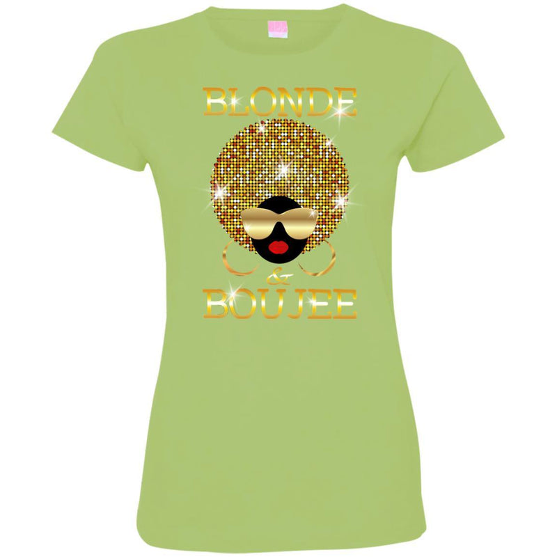 Blonde Boujee T-shirts CustomCat