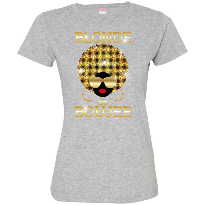 Blonde Boujee T-shirts CustomCat