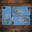 Blue Mermaid And Starfish Mermaid iPhone Case teelaunch