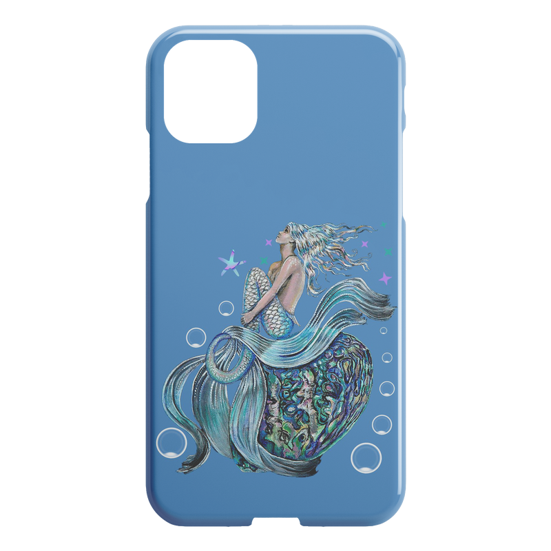 Blue Mermaid And Starfish Mermaid iPhone Case teelaunch