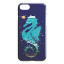 Blue Seahorses Under Sea iPhone Case teelaunch
