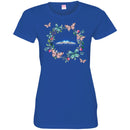 Book T-Shirt Made You Read Funny Teacher book Reading Tees Flower Butterfly Shirts CustomCat