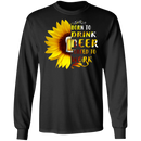 Born To Drink Beer Forced To Work CustomCat