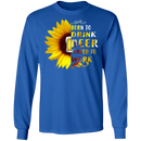 Born To Drink Beer Forced To Work CustomCat