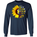 Born To Drink Beer Forced To Work CustomCat