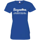 Boymom Less Drama Than Girls but Harder to Keep Alive Funny T-shirts CustomCat