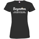 Boymom Less Drama Than Girls but Harder to Keep Alive Funny T-shirts CustomCat