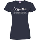 Boymom Less Drama Than Girls but Harder to Keep Alive Funny T-shirts CustomCat