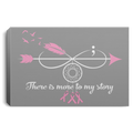 Breast Cancer Awareness Canvas - There Is More To My Story Canvas Wall Art Decor