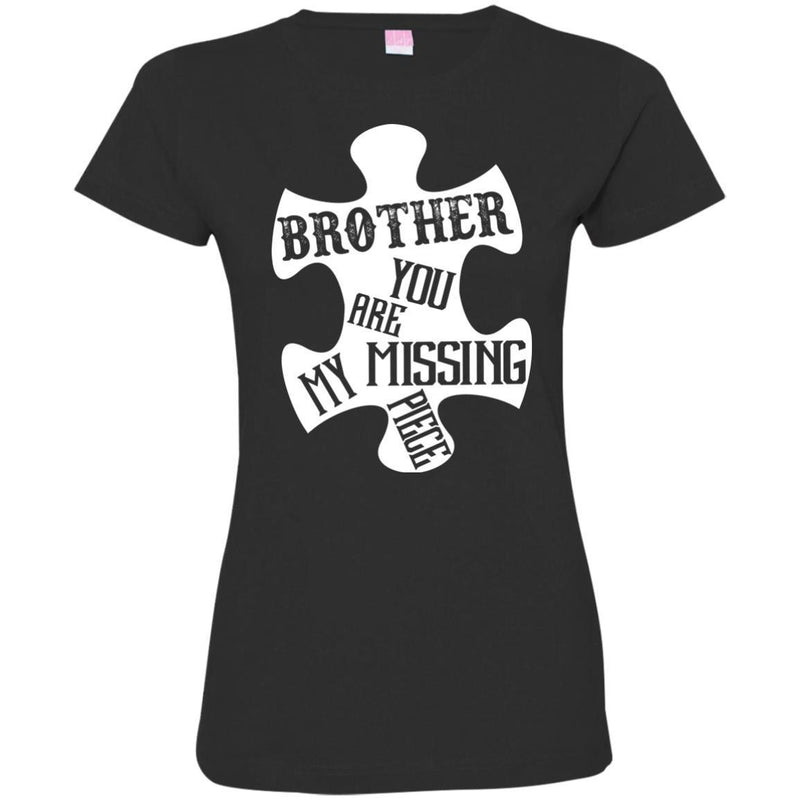 Brother You Are My Missing Piece T-shirts CustomCat