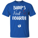Bump's First Fourth Babby Funny Gift Shirts CustomCat