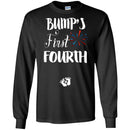 Bump's First Fourth Babby Funny Gift Shirts CustomCat