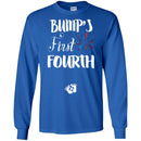 Bump's First Fourth Babby Funny Gift Shirts CustomCat