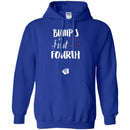 Bump's First Fourth Babby Funny Gift Shirts CustomCat
