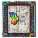 Butterflies Shower Curtains They Whispered To Her You Cannot Withstand The Storm Butterfly Bathroom Decor