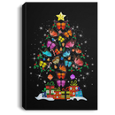 Butterfly Canvas - Butterfly Christmas Tree Canvas Wall Art Decor Butterfly - CANPO75 - CustomCat
