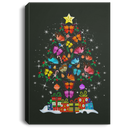 Butterfly Canvas - Butterfly Christmas Tree Canvas Wall Art Decor Butterfly - CANPO75 - CustomCat