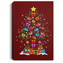 Butterfly Canvas - Butterfly Christmas Tree Canvas Wall Art Decor Butterfly - CANPO75 - CustomCat