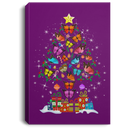 Butterfly Canvas - Butterfly Christmas Tree Canvas Wall Art Decor Butterfly - CANPO75 - CustomCat