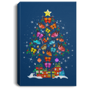 Butterfly Canvas - Butterfly Christmas Tree Canvas Wall Art Decor Butterfly - CANPO75 - CustomCat