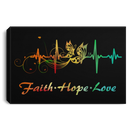 Butterfly Canvas - Faith Hope Love Beatheart Canvas Wall Art Decor Butterfly - CANLA75 - CustomCat