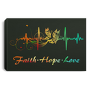 Butterfly Canvas - Faith Hope Love Beatheart Canvas Wall Art Decor Butterfly - CANLA75 - CustomCat