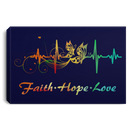 Butterfly Canvas - Faith Hope Love Beatheart Canvas Wall Art Decor Butterfly - CANLA75 - CustomCat
