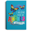 Butterfly Canvas - I Believe There Are Angels Among Us Canvas Wall Art Decor Butterfly - CANPO75 - CustomCat