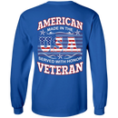 Buy American Made In The Usa Served With Honor Veteran T-Shirt CustomCat