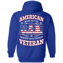 Buy American Made In The Usa Served With Honor Veteran T-Shirt CustomCat