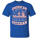 BUY AMERICAN MADE IN THE USA SERVED WITH HONOR VETERAN TEE SHIRT CustomCat