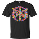 Buy Crisp Peace Symbol Autism Awareness Month T Shirt- Gift ideas Tees CustomCat