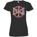 Buy Crisp Peace Symbol Autism Awareness Month T Shirt- Gift ideas Tees CustomCat