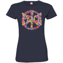 Buy Crisp Peace Symbol Autism Awareness Month T Shirt- Gift ideas Tees CustomCat