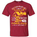 Camping Mom T-Shirt Don't Underestimate Me I Am A Camping Mom Funny Gift For Camper Mom Tee Shirt CustomCat