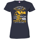 Camping Mom T-Shirt Don't Underestimate Me I Am A Camping Mom Funny Gift For Camper Mom Tee Shirt CustomCat