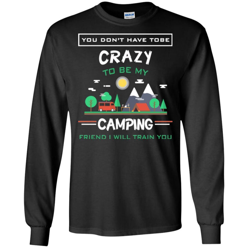 Camping T-Shirt Any Man Can Be A Father But It Takes Someone Specials To be A Camping Dad Shirts CustomCat