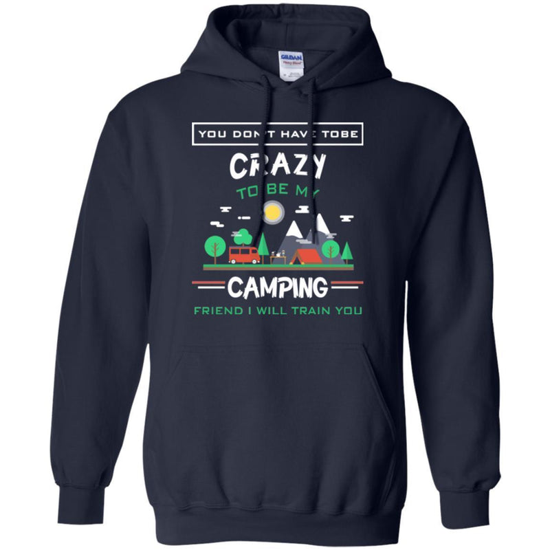 Camping T-Shirt Any Man Can Be A Father But It Takes Someone Specials To be A Camping Dad Shirts CustomCat