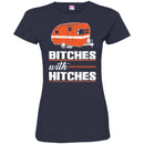 Camping T-Shirt Bitches With Hitches Funny Gift For Camper Tee Shirt CustomCat