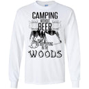 Camping T-Shirt Camping Without Beer Is Just Sitting In The Woods Funny Gift For Camper Tee Shirt CustomCat